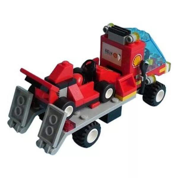 Town 1253 Shell Race Car Transporter