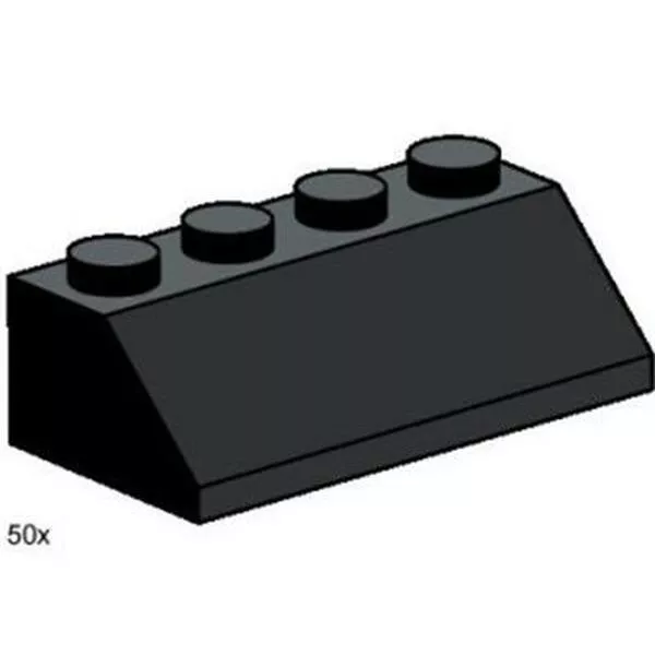 Bulk Bricks 3497 2x4 Roof Tiles Steep Sloped Black