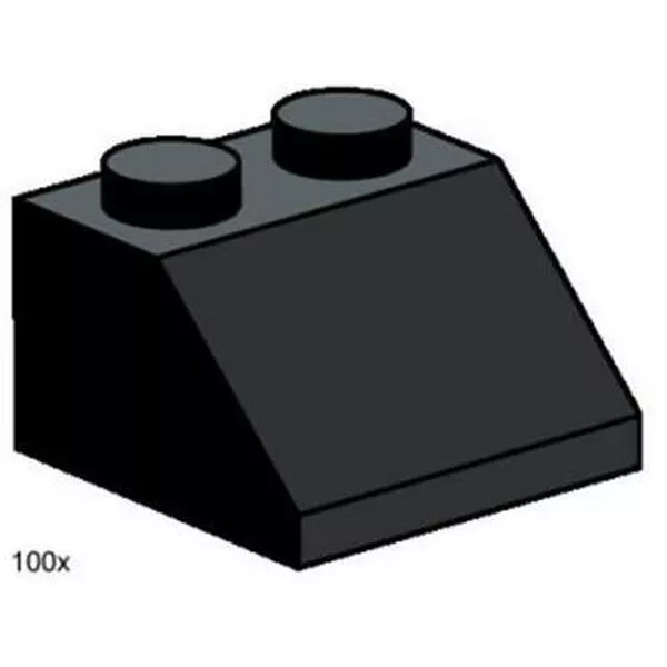 Bulk Bricks 3495 2x2 Roof Tiles Steep Sloped Black
