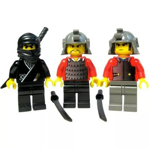 Castle 3345 Three Minifig Pack Ninja #2