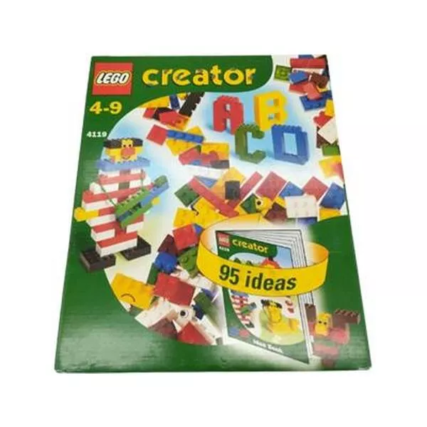 Creator 4119 Regular and Transparent Bricks