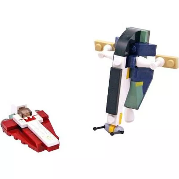 Star Wars 4487 Jedi Starfighter & Slave I