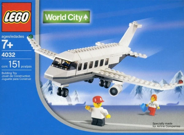 World City 4032-4 Праздничный самолёт Iberia