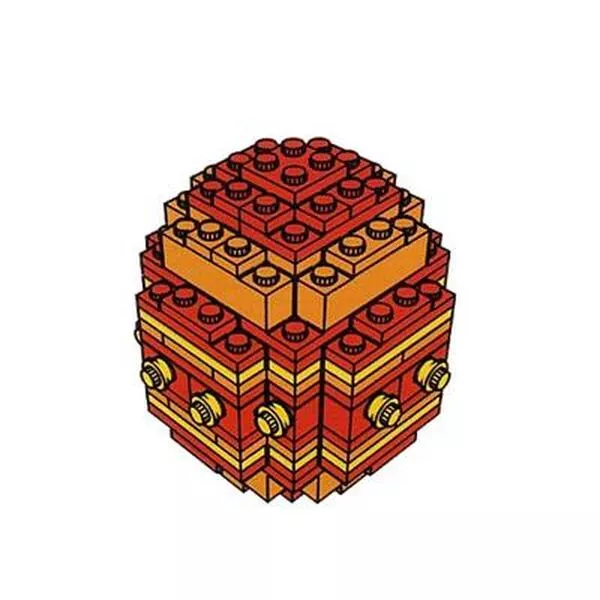 Promotional 4212850 Easter Egg Orange