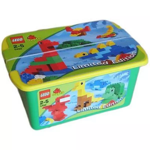 DUPLO 66151 Limited Edition Green Brick Tub Plus Bonus Pack
