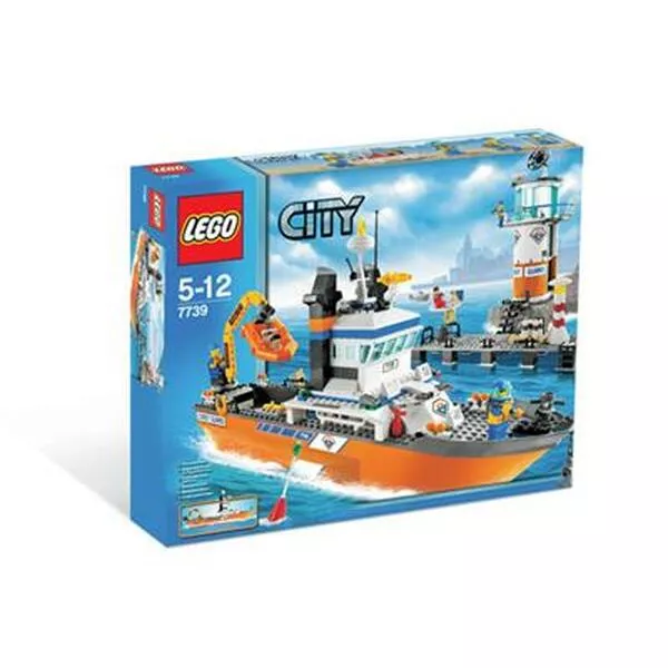 City 7739 Coast Guard Patrol Boat & Tower