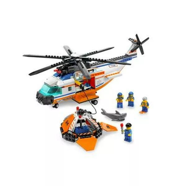 City 7738 Coast Guard Helicopter & Life Raft
