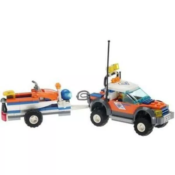 City 7737 Coast Guard 4WD & Jet Scooter