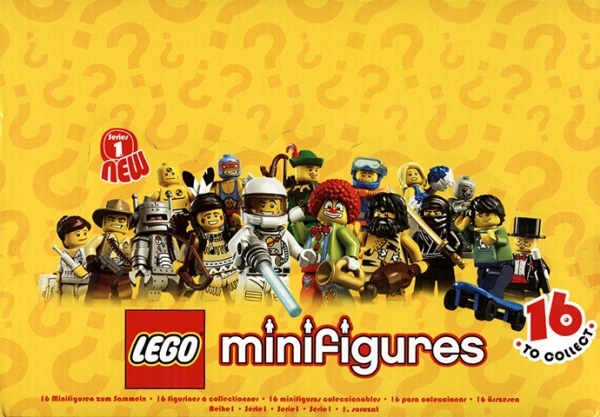 Minifigures 8683-18 Серия 1 Запечатанная коробка
