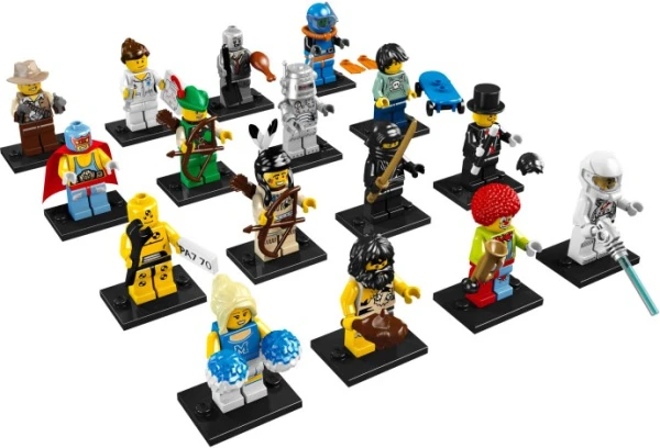 Minifigures 8683-17 Серия 1, полный набор