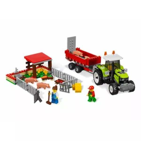 City 7684 Pig Farm & Tractor