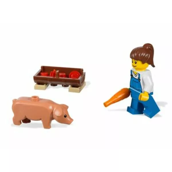 City 7684 Pig Farm & Tractor