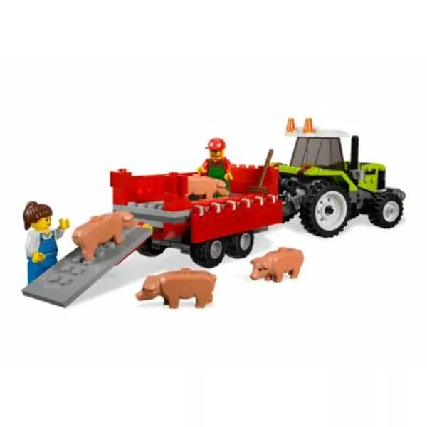 City 7684 Pig Farm & Tractor
