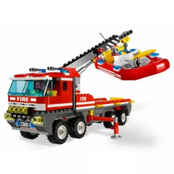 City 7213 Off-Road Fire Truck & Fireboat