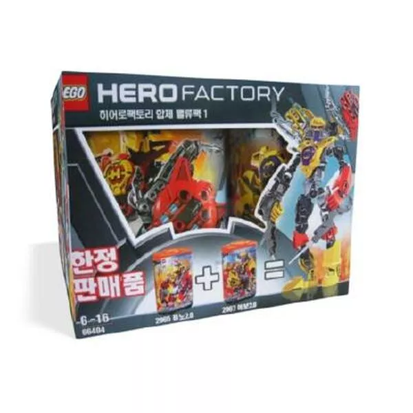 Hero Factory 66404 Combo Value Pack 1