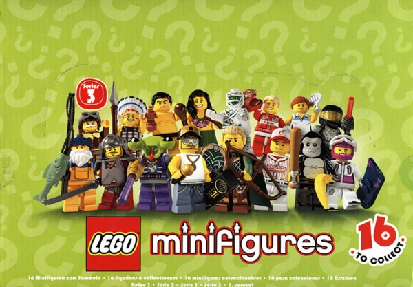 Minifigures 8803-18 Series 3 Запечатанная коробка