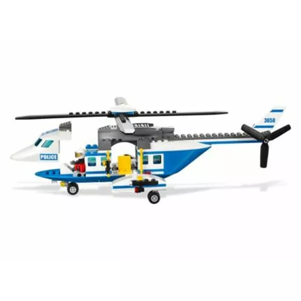City 3658 Police Helicopter