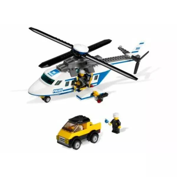 City 3658 Police Helicopter