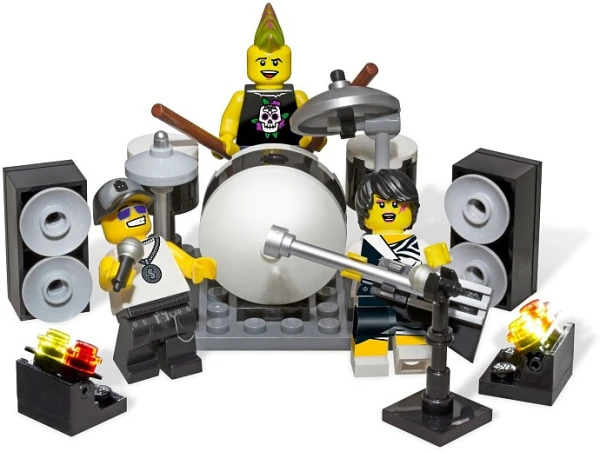 Minifigures 850486-1 Минифигурка рок-группы с аксессуарами