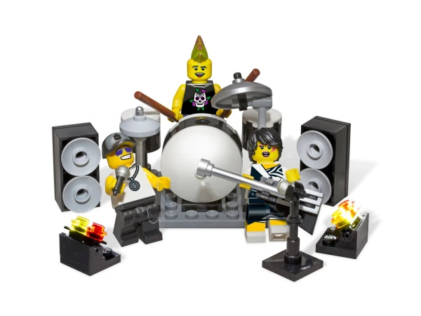 Minifigures 850486-1 Минифигурка рок-группы с аксессуарами