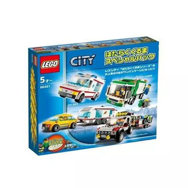 City 66451 City Traffic Super Pack 4-in-1
