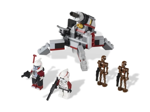 Star Wars 9488 Элитный боевой клон и дроид-коммандос. Боевой набор