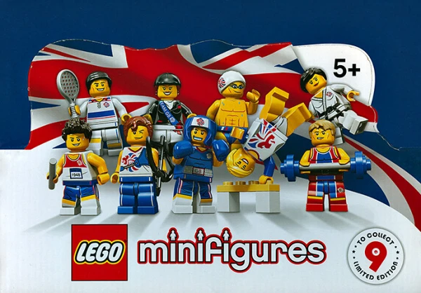 Minifigures 8909-18 Сборная Великобритании, закрытая коробка