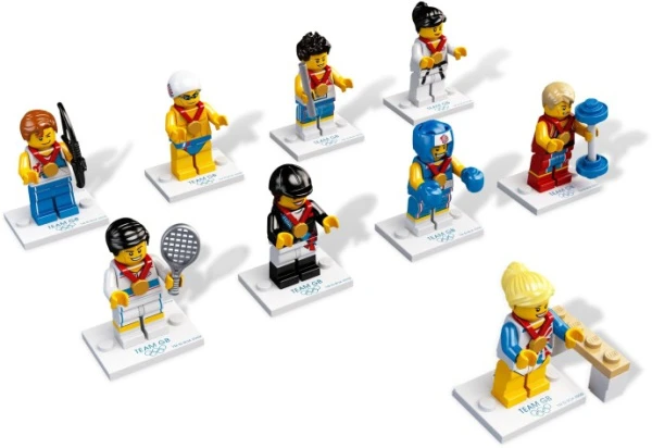 Minifigures 8909-17 Сборная Британии. Полный набор
