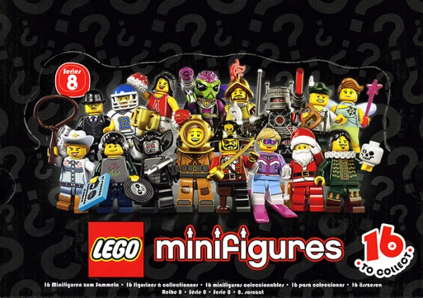 Minifigures 8833-18 Серия 8. Запечатанная коробка