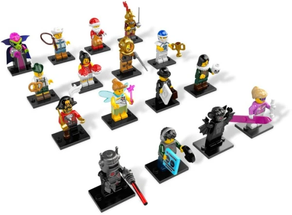 Minifigures 8833-17 Полный набор серии 8
