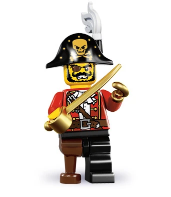 Minifigures 8833-15 Пиратский капитан