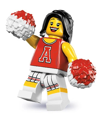 Minifigures 8833-13 Красная болельщица
