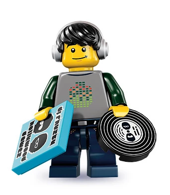Minifigures 8833-12 DJ