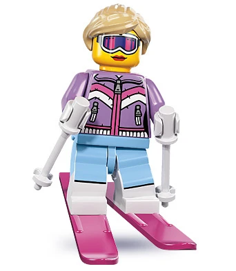 Minifigures 8833-7 Горнолыжник