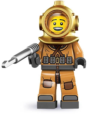 Minifigures 8833-6 Водолаз