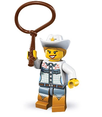 Minifigures 8833-4 Ковбойша