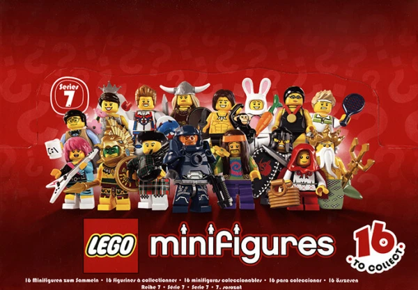 Minifigures 8831-18 Series 7 Запечатанный бокс