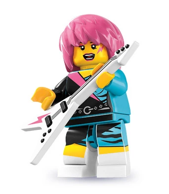 Minifigures 8831-15 Рок-девочка
