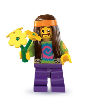 Minifigures 8831-11 Хиппи