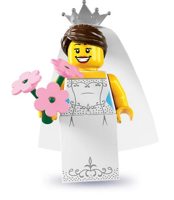 Minifigures 8831-4 Невеста