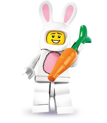 Minifigures 8831-3 Парень в костюме кролика