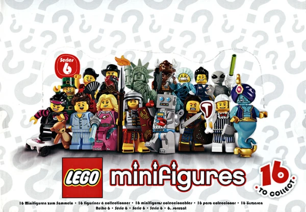 Minifigures 8827-18 Серия 6, герметичная упаковка