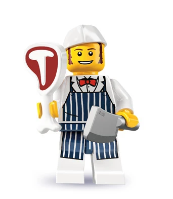 Minifigures 8827-14 Мясник