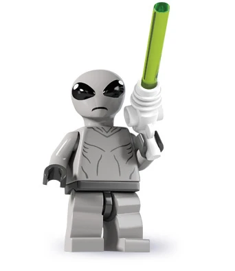 Minifigures 8827-1 Классический инопланетянин