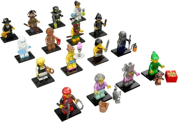 Minifigures 71002-17 Серия 11. Полный набор