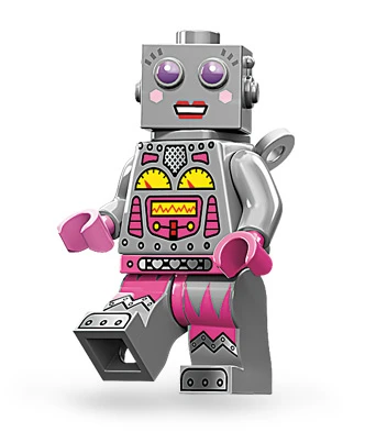 Minifigures 71002-16 Робот-женщина