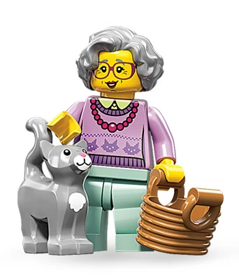Minifigures 71002-14 Бабушка