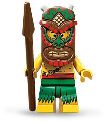 Minifigures 71002-5 Боец острова