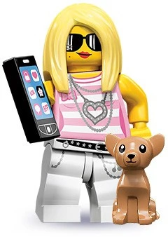 Minifigures 71001-14 Тренд сеттер