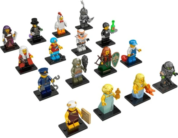 Minifigures 71000-17 Серия 9. Полный набор